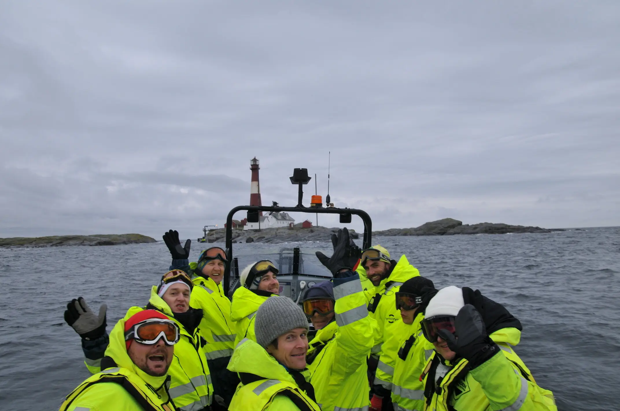 Fyr til Fyr RIB Event på Færder Fyr