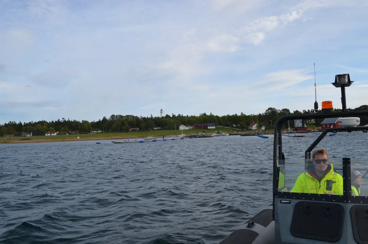 Fyr til Fyr på Jomfruland Fyr med Rupert 32