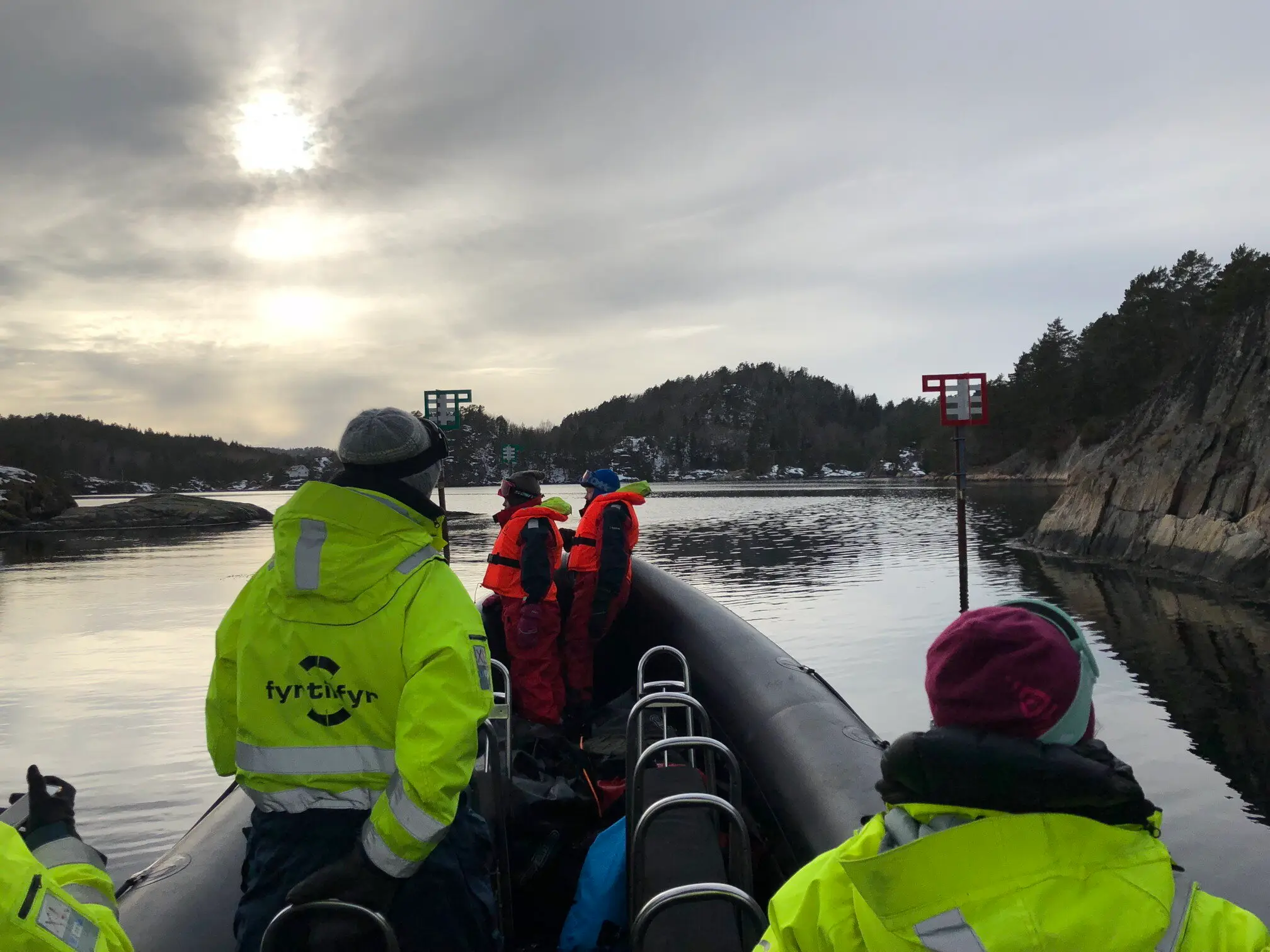 Foto fra tur med Fyr til Fyr